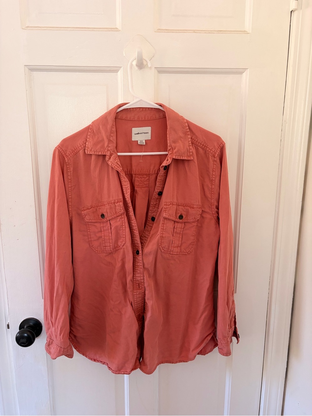 American Eagle Outfitters Coral Utility Jacket